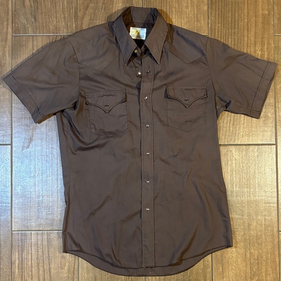 Dickson Jenkins vintage short sleeve pearl snap size M
Made in USA - Picture 1 of 6